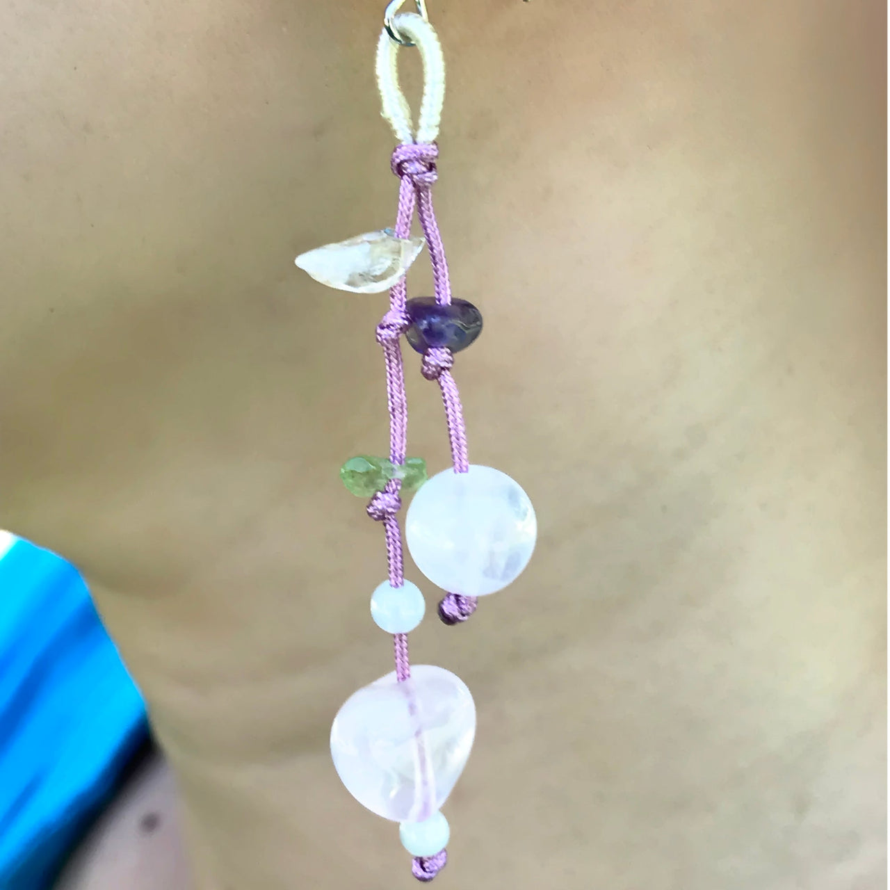 Rose Quartz and Amethyst: A Match Made in Heaven for Your Ears EarringsEarringsSerenity Jade