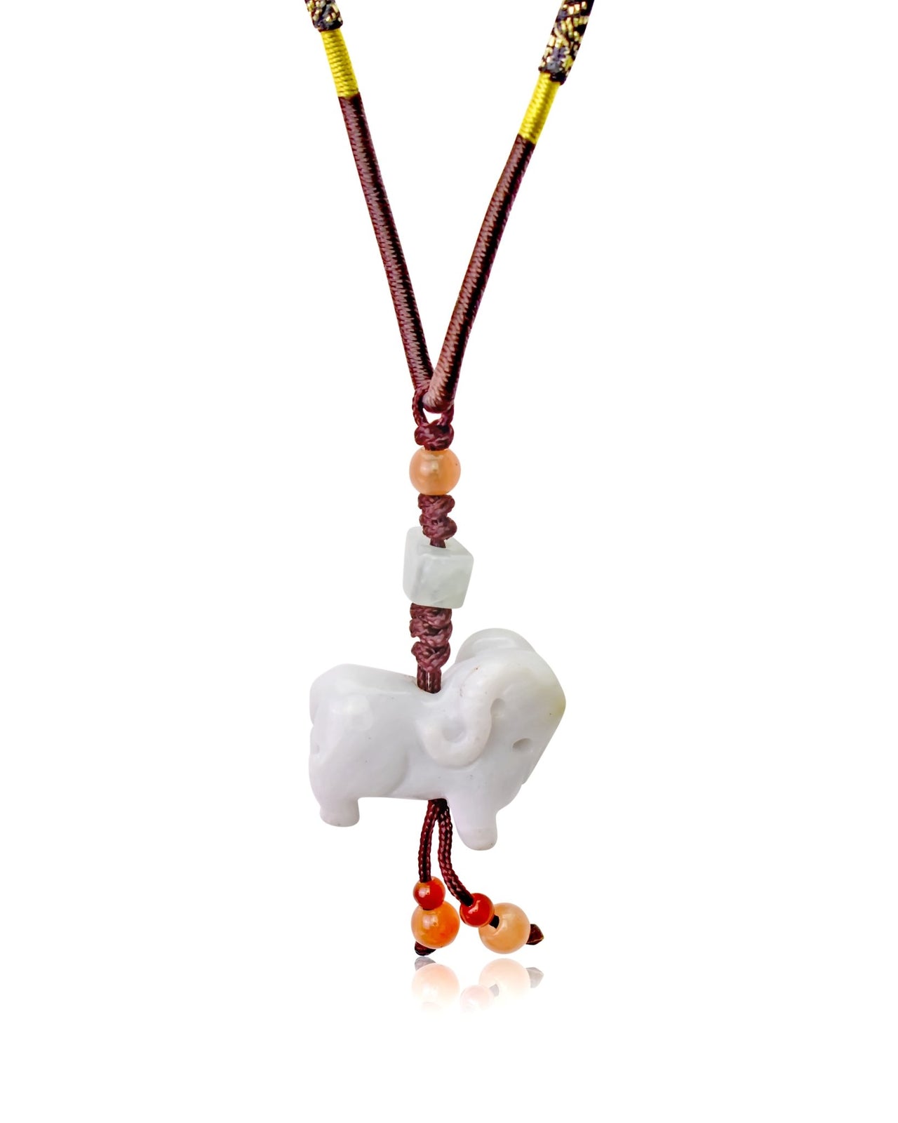 Sheep Zodiac Jade Necklace - Symbol of Kindness, Imagination, and EleganceNecklacesSerenity Jade
