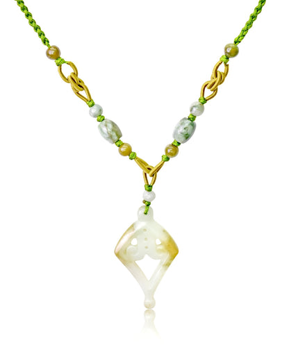 Diamond Shaped Jewelry An Anniversary Necklace For Women’s Handmade Jewelry An Unforgettable Birthday Gift