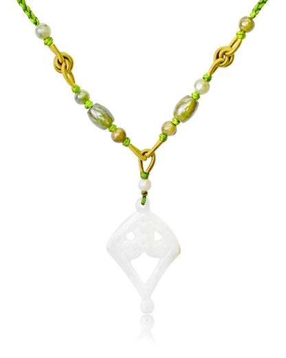 Diamond Shaped Jewelry A Women’s Handmade Jewelry An Unforgettable Anniversary Gift