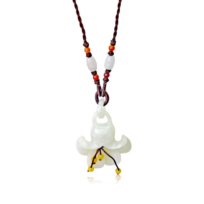 Creeping Bell Flower a Necklace with a Flower for Her Personalized Necklace Anniversary Gift of Peace and Abundance