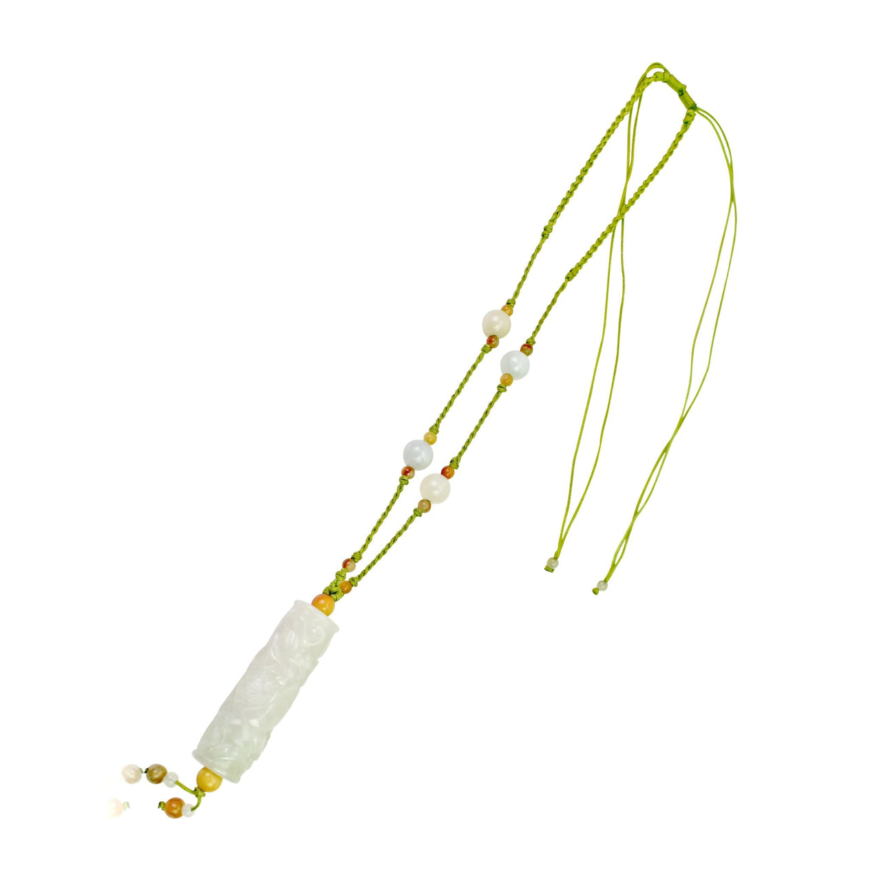 Shine with this Remarkable Masterpiece Dragon Handcrafted Jade NecklaceNecklacesSerenity Jade