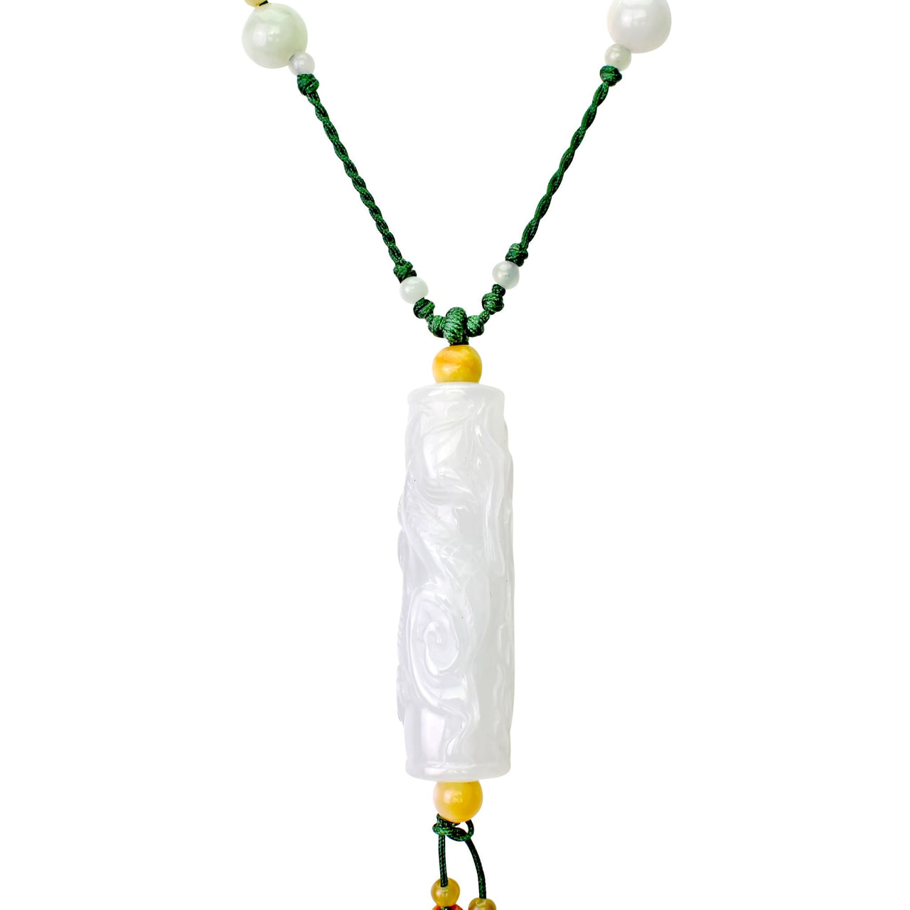 Shine with this Remarkable Masterpiece Dragon Handcrafted Jade NecklaceNecklacesSerenity Jade