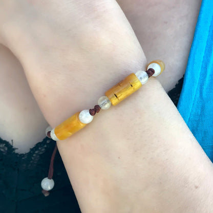 Women Bracelet With Jade a Healing Bracelet Stones for Her Spirit Jewels Mother's Day Gift For Vitality