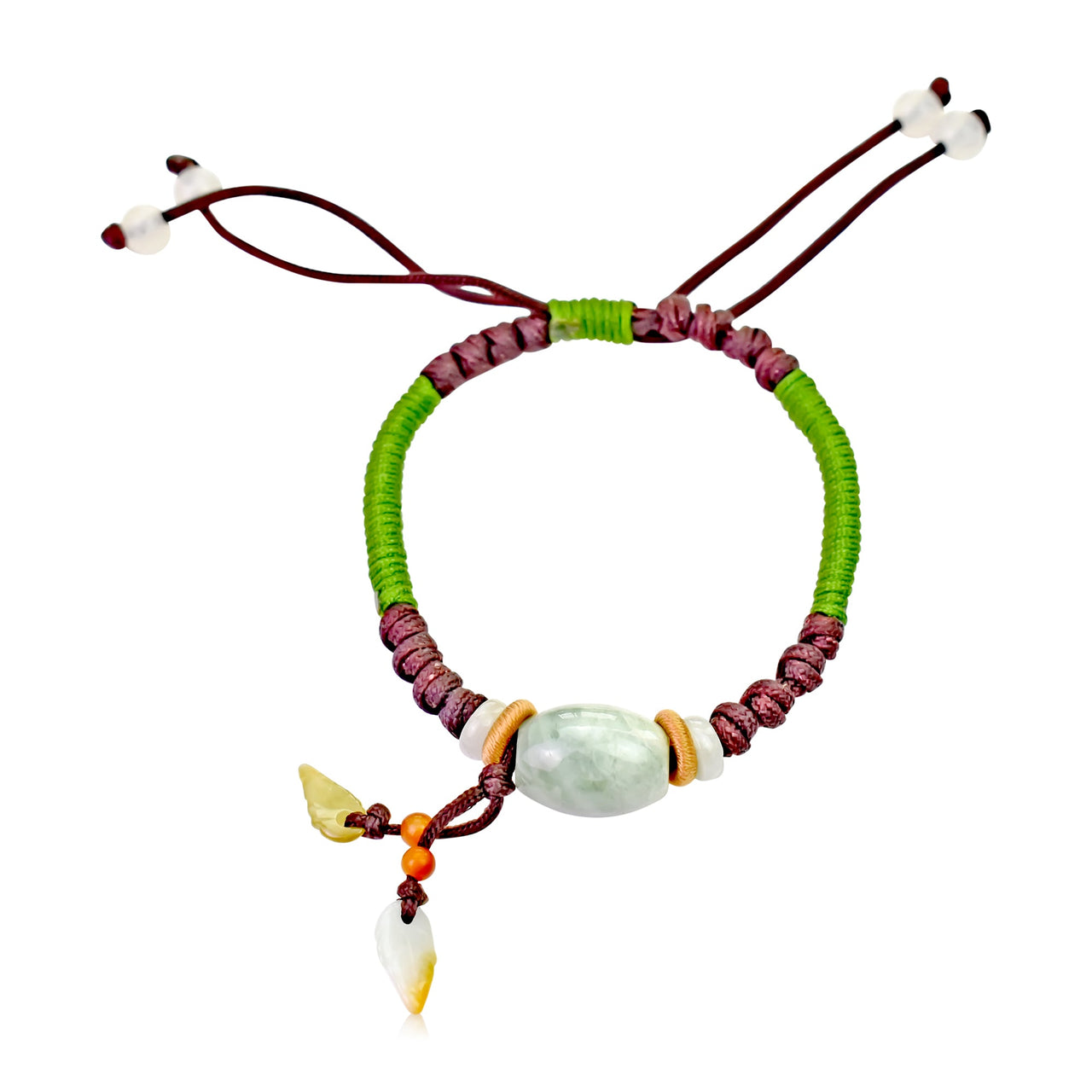 Show Off Your Personal Style with Cute Oblong Shaped Beads Jade BraceletBraceletsSerenity Jade