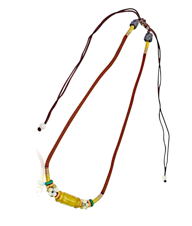 Hand Beaded Tube Necklace a Classic Statement Jewelry for Women Tube Necklace Mother’s Day Gift