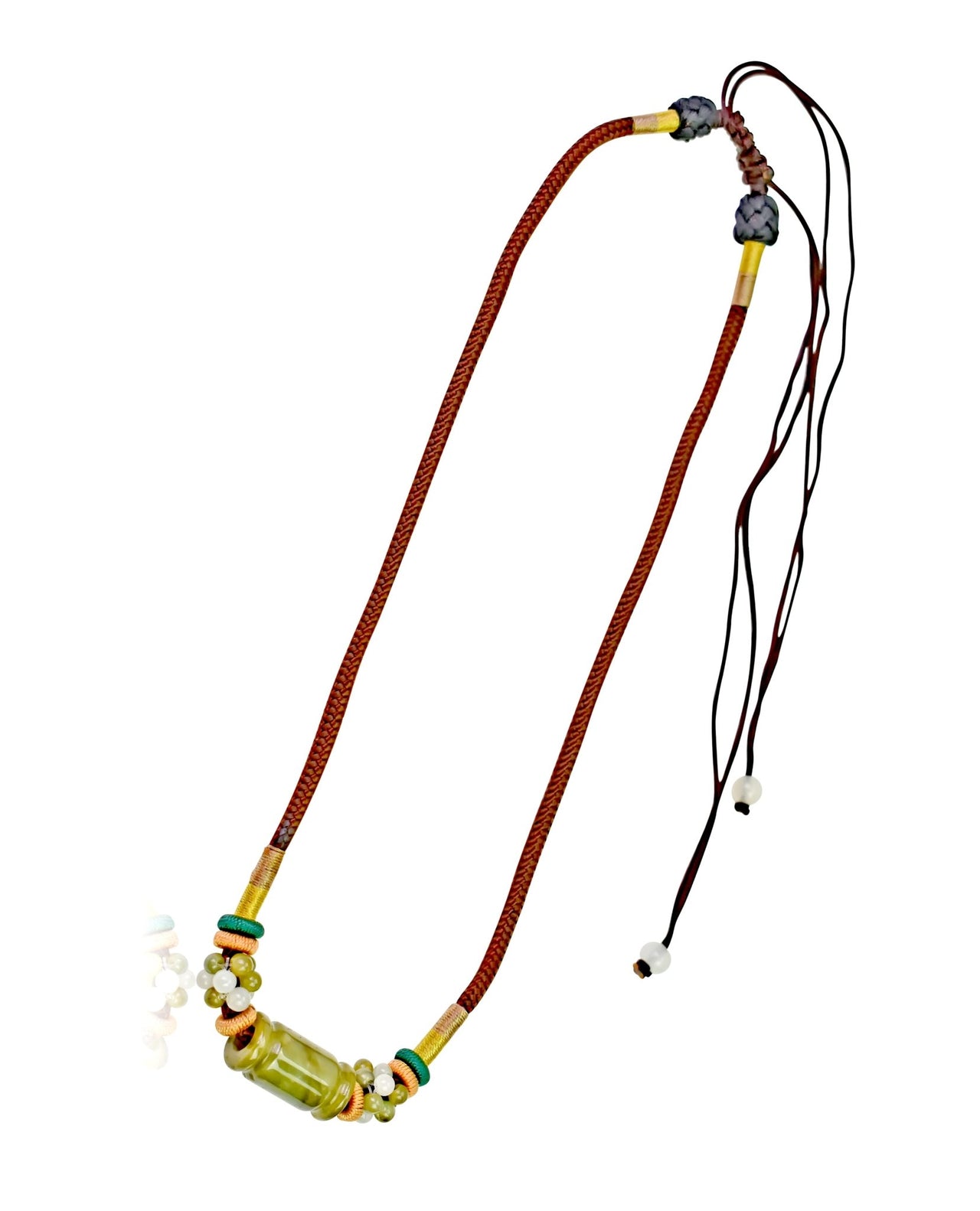 Mystical Beaded Tube Necklace a Classic Statement Jewelry for Women Mother’s Day Gift