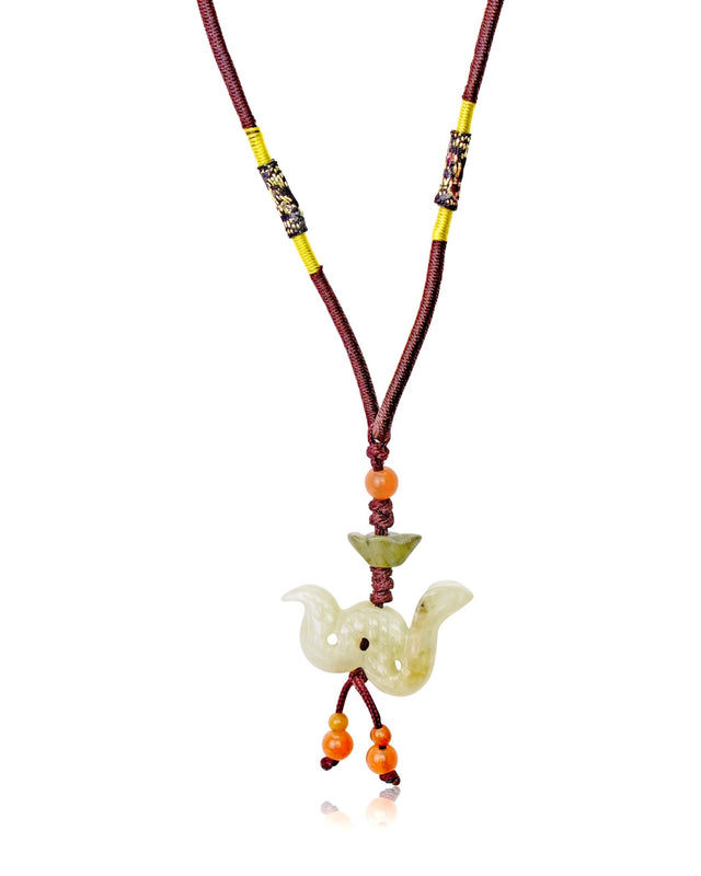 Snake Zodiac Jade Necklace - Embrace the Allure of the Snake Chinese ZodiacNecklacesSerenity Jade