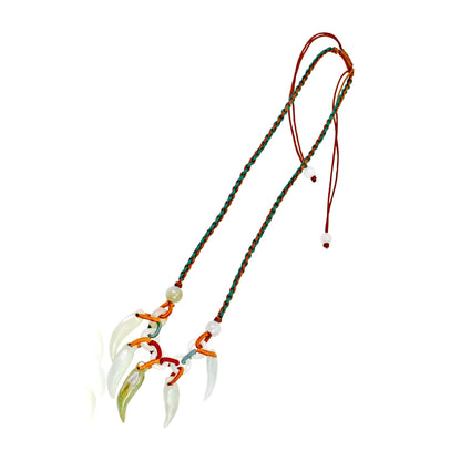Chili Pepper Necklace A Custom Chain Pendant For Women Chili Necklaces For Purification Perfect Birthday Gift