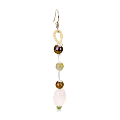 Crystal Earrings For Women Trendy Earrings A Pink Earrings Women For Gentle Beauty Anniversary Gift
