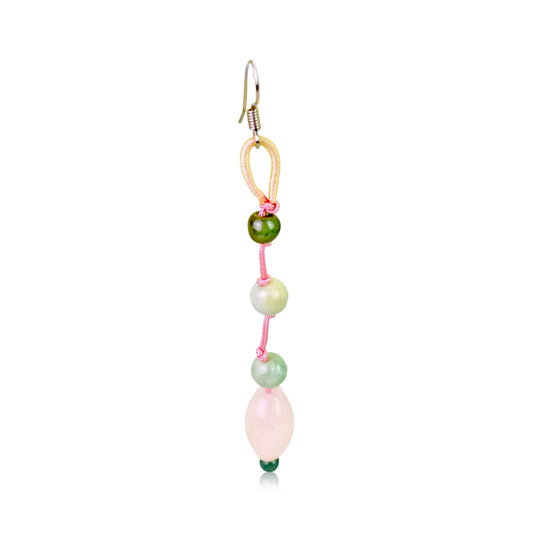 Crystal Earrings For Women Trendy Earrings A Pink Earrings Women For Gentle Beauty Valentine's Day Gift