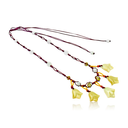Purple Canterbury Bells A Floral Necklace Chain For Ladies Flower With Necklace Thoughtful Mother's Day Gift