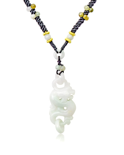 Jewelry with Dragons Necklace for Guys Chinese Dragon Pendant Protection Good Health Birthday Gift