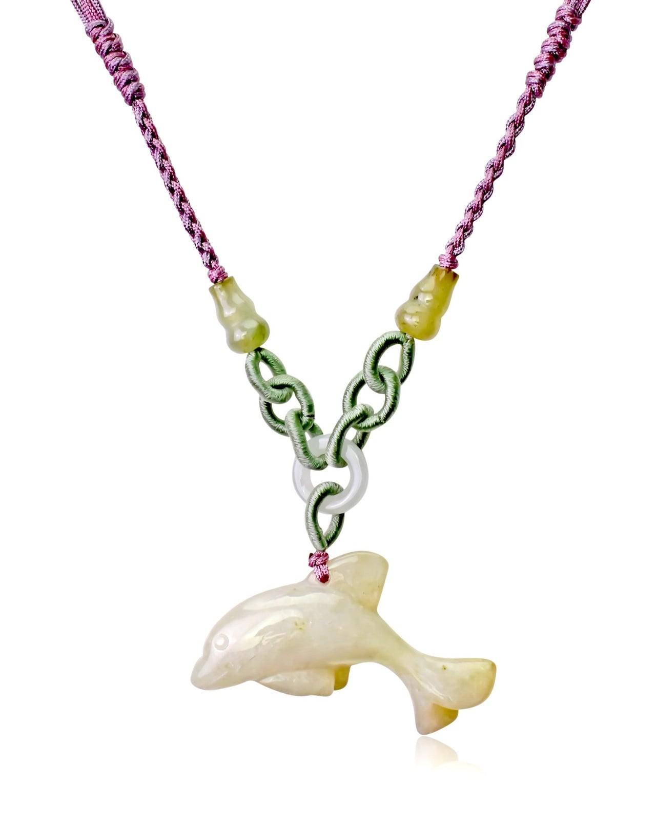 Mystical Dolphin Pendant a Unique Jewelry Necklace for Unisex Dolphin Necklace Mother’s Day or Father's Day Gift