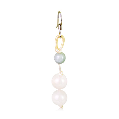 Lovely Rose Quartz Beads A Short Dangle Earrings For Her Cute Pink Earrings Romantic Love Valentine’s Gift