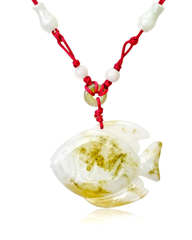 Turn Heads with the Royal Fish Handmade Jade NecklaceNecklacesSerenity Jade