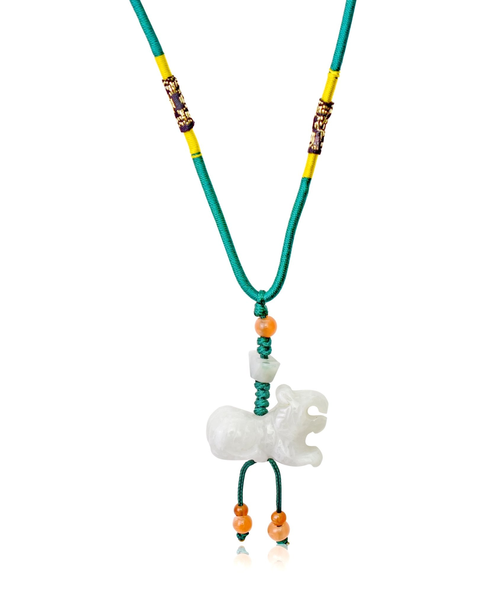 Unleash the Bold Power of the Tiger with Our Exquisite Jade NecklaceNecklacesSerenity Jade