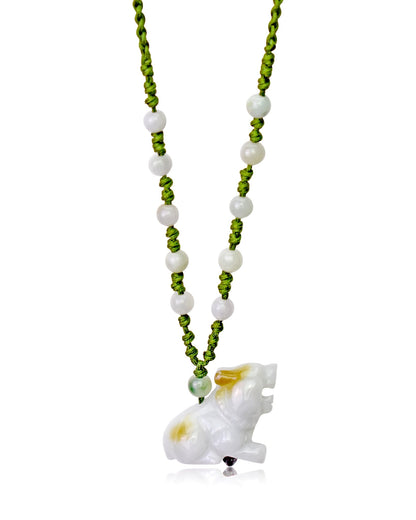 Handcrafted Tiger Necklace a Year Of The Tiger Powerful Jewellery Tiger For Unisex Meaningful Birthday Gift