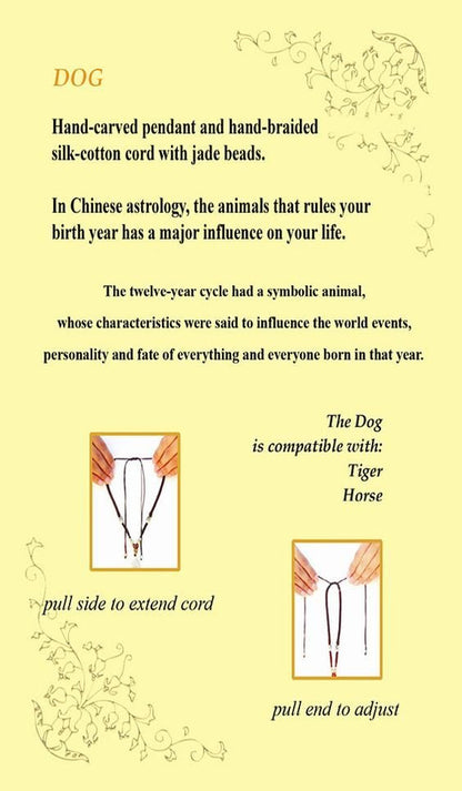 Year of the Dog Post Card, Back Side