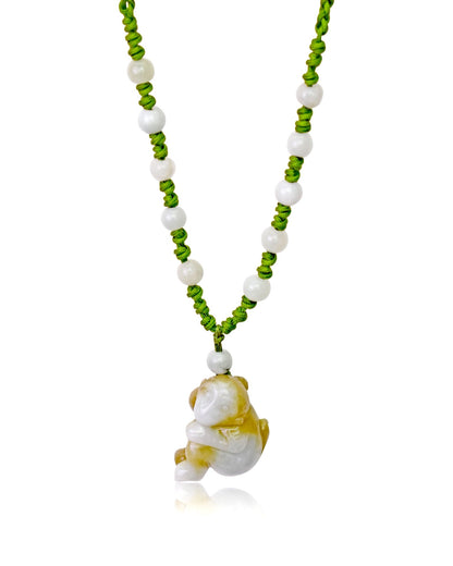 Monkey Charm a Monkey Necklace For Unisex Meaningful Birthday Gift With Joyful Energy