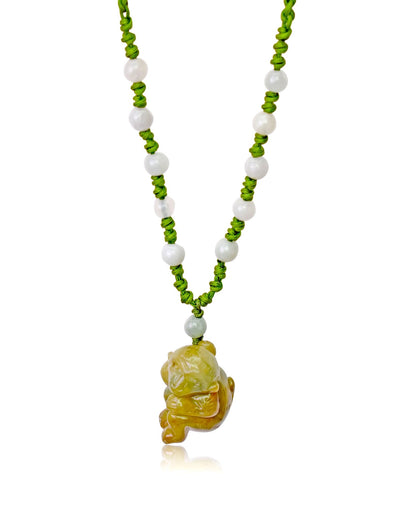 Year of The Monkey a Handmade Monkey Necklace For Unisex Meaningful Birthday Gift With Joyful Energy