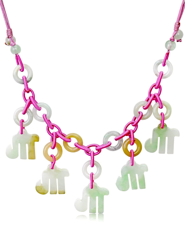 Unleash the Power of Scorpio with This Hand - Carved Astrology Jade NecklaceNecklacesSerenity Jade