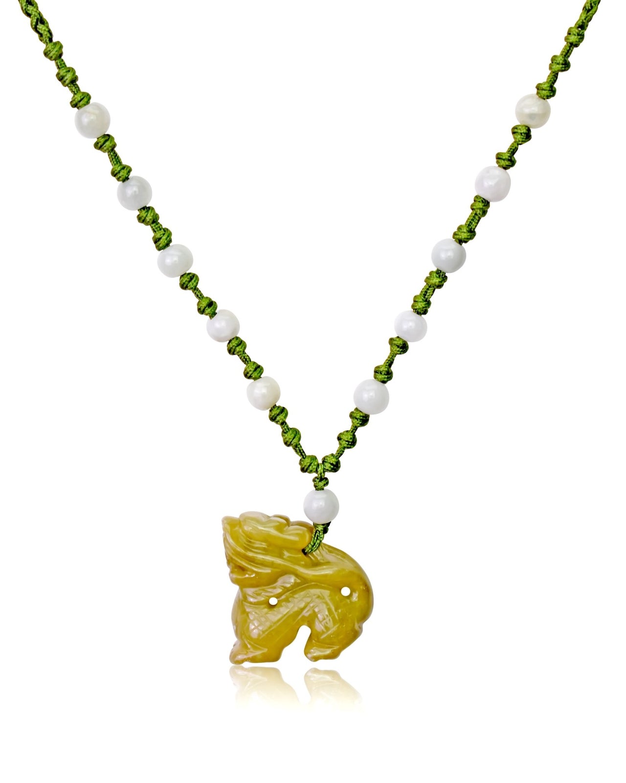 Unleash the Power of the Dragon Zodiac Jade NecklaceNecklacesSerenity Jade