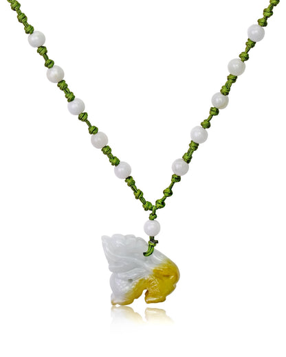Jade Necklace a Dragon Necklace Year Of The Dragon Powerful Dragon Charm For Unisex Birthday Gift With Lucky Energy