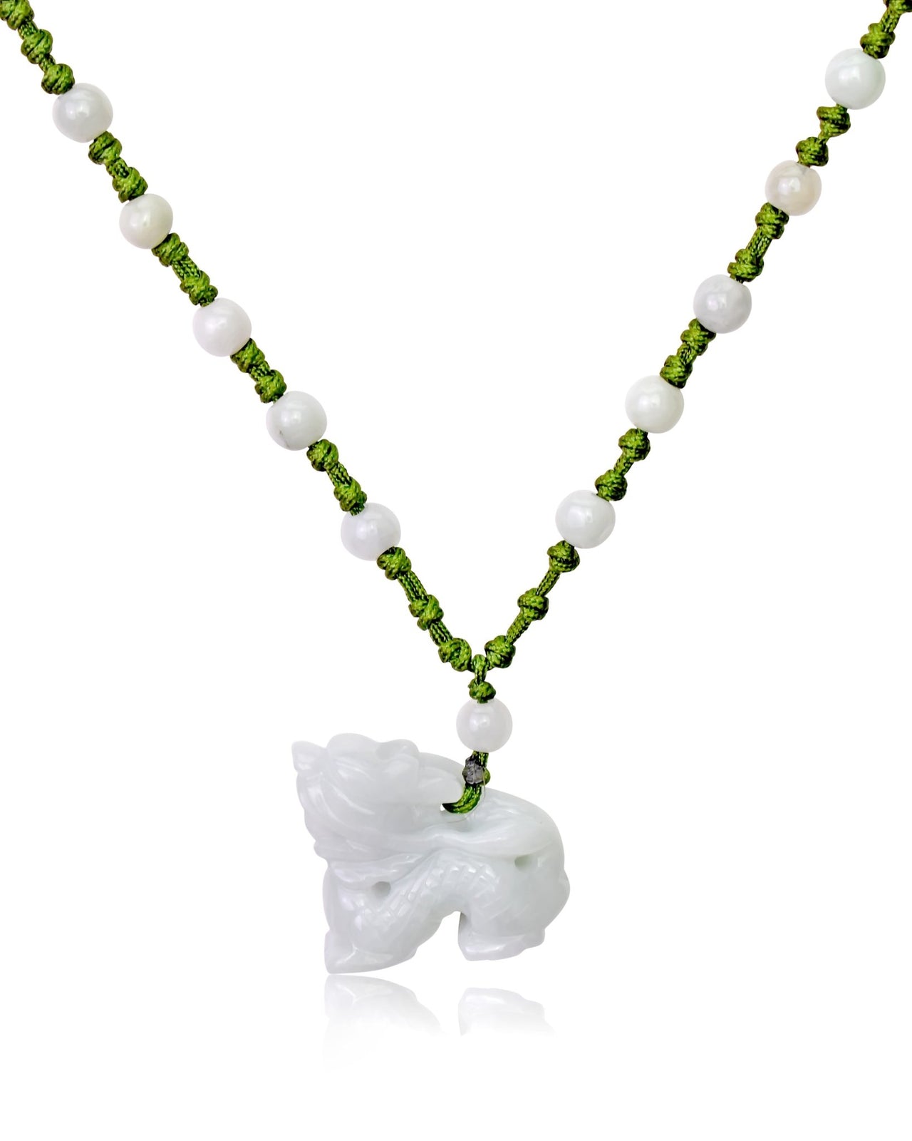 Unleash the Power of the Dragon Zodiac Jade NecklaceNecklacesSerenity Jade
