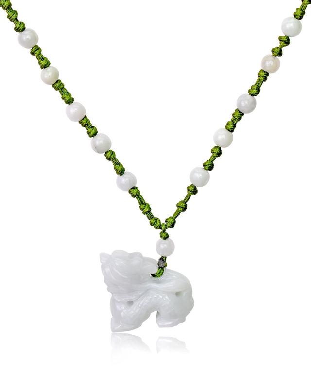Unleash the Power of the Dragon Zodiac Jade NecklaceNecklacesSerenity Jade