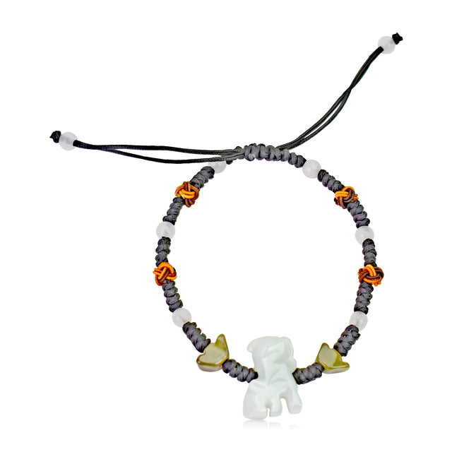 Unleash the Power of the Tiger with Our Jade Bead BraceletBraceletsSerenity Jade