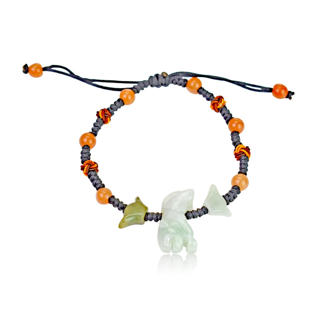 Unleash the Power of the Tiger with Our Jade Bead BraceletBraceletsSerenity Jade