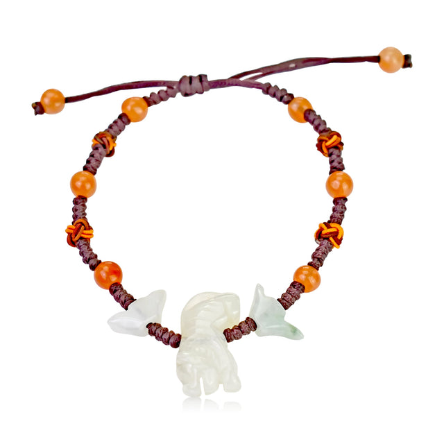 Unleash the Power of the Tiger with Our Jade Bead BraceletBraceletsSerenity Jade