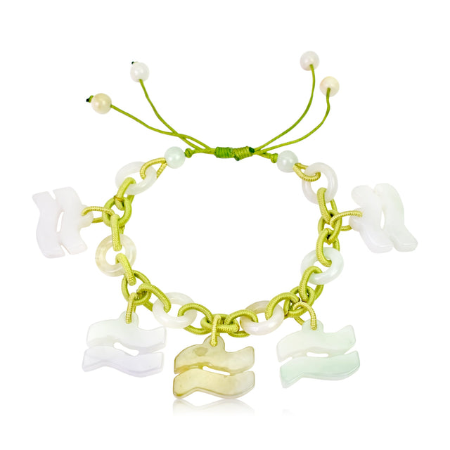 Unleash the Visionary Spirit of Aquarius with a Handmade Jade BraceletBraceletsSerenity Jade