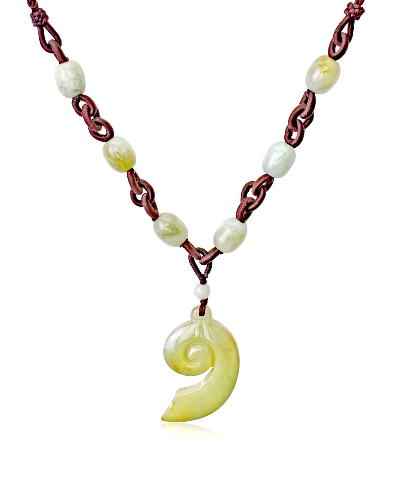 Unleash Your Inner Creativity with the Swirl Jade Pendant NecklaceNecklacesSerenity Jade