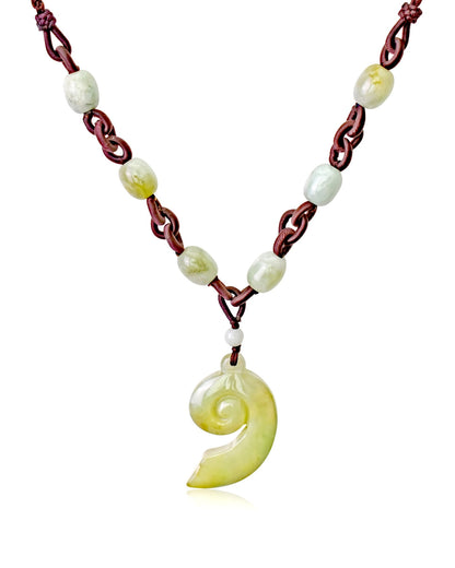 One-of-a-kind Swirl Necklace A Custom Handcrafted Jewelry For Her Designer Necklace Meaningful Mother’s Day Gift