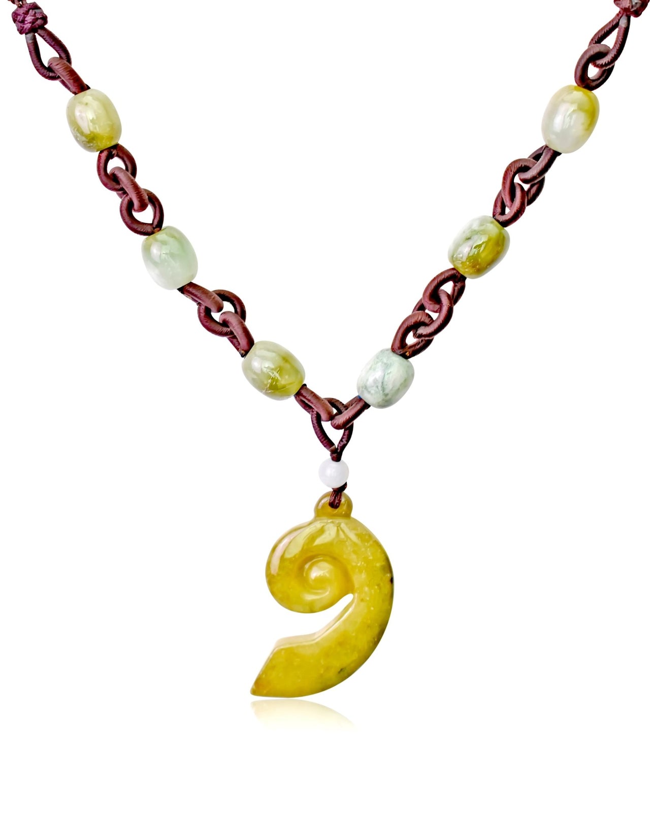 Unleash Your Inner Creativity with the Swirl Jade Pendant NecklaceNecklacesSerenity Jade
