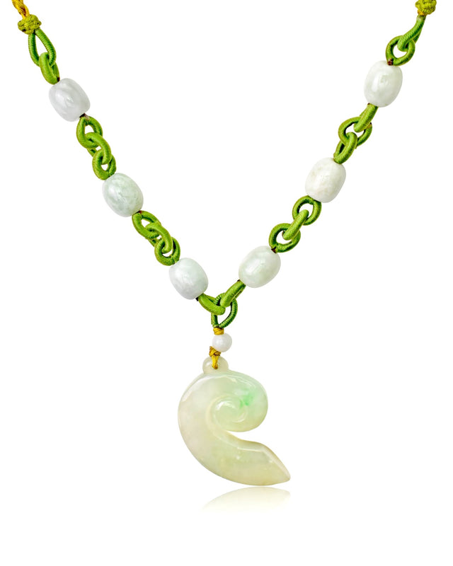 Unleash Your Inner Creativity with the Swirl Jade Pendant NecklaceNecklacesSerenity Jade
