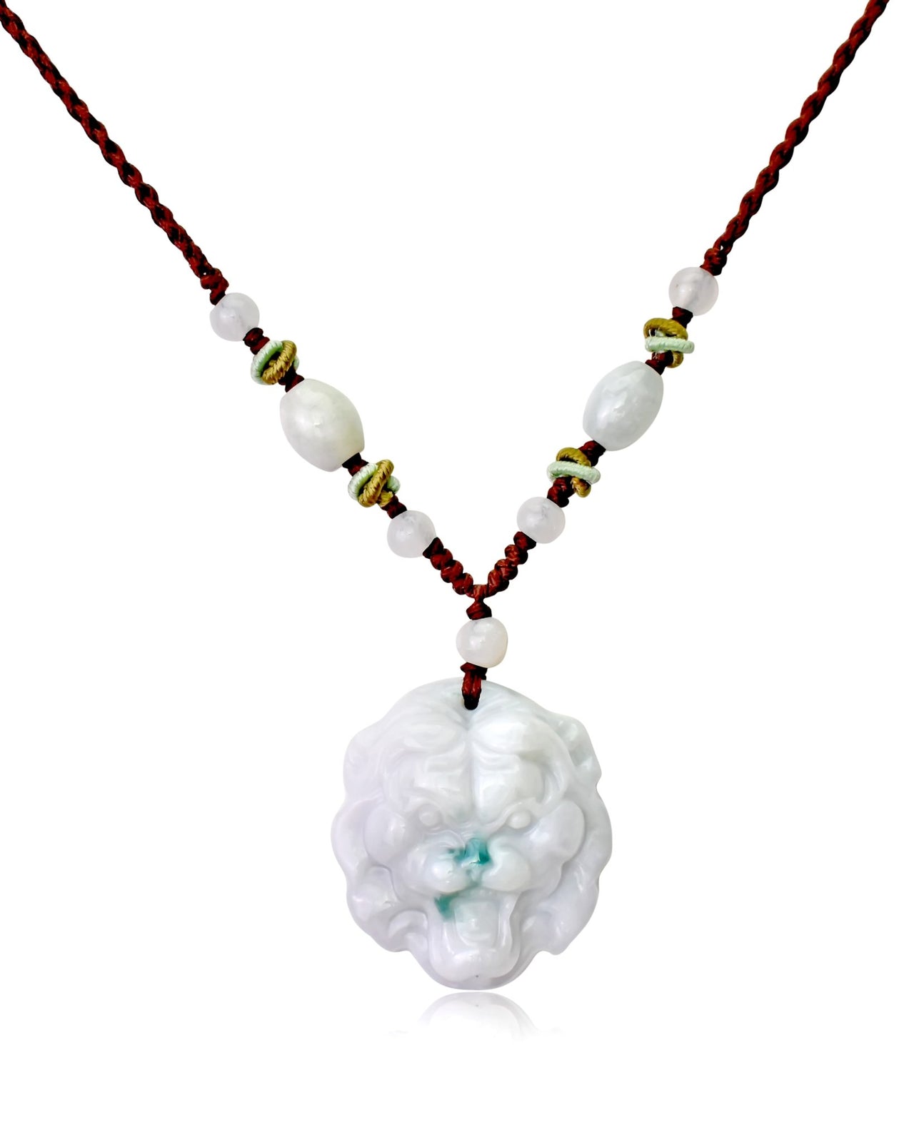 Unleash Your Inner Strength with the Tiger Jade Pendant NecklaceNecklacesSerenity Jade