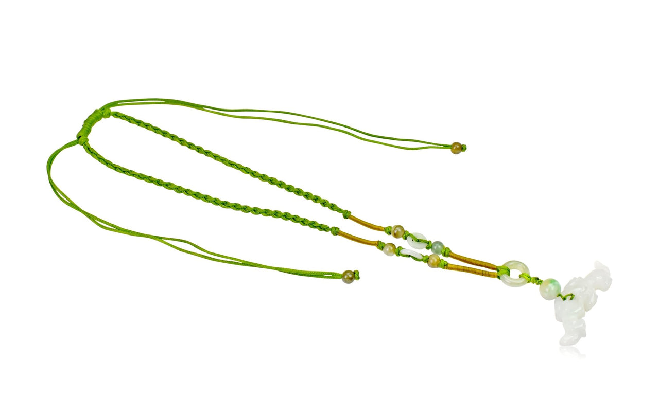 Unleash Your Power with the Double Dragon Jade Pendant NecklaceNecklacesSerenity Jade