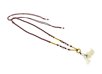Handmade Double Dragon Necklace for Women Necklace with Dragon for Inner Strength and Vitality Milestone Gift