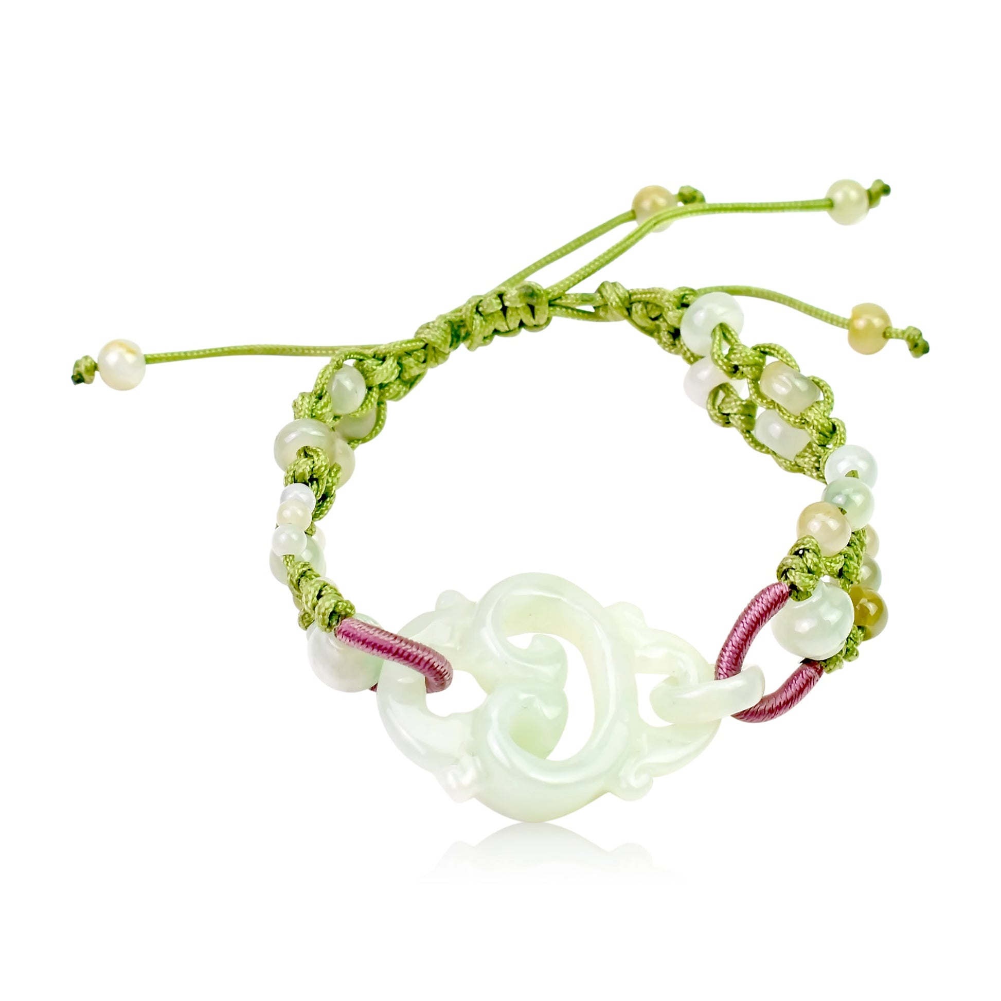 Unlock Wealth and Power with An Classic Charm Jade BraceletBraceletsSerenity Jade