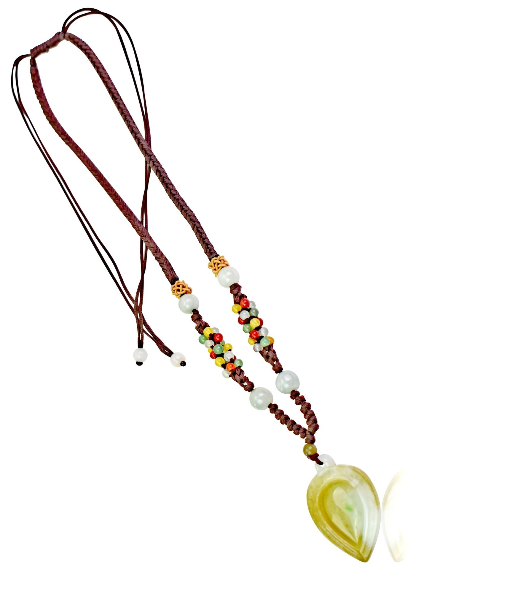 Unlock Your Magical Potential with the Clover Shape Jade NecklaceNecklacesSerenity Jade