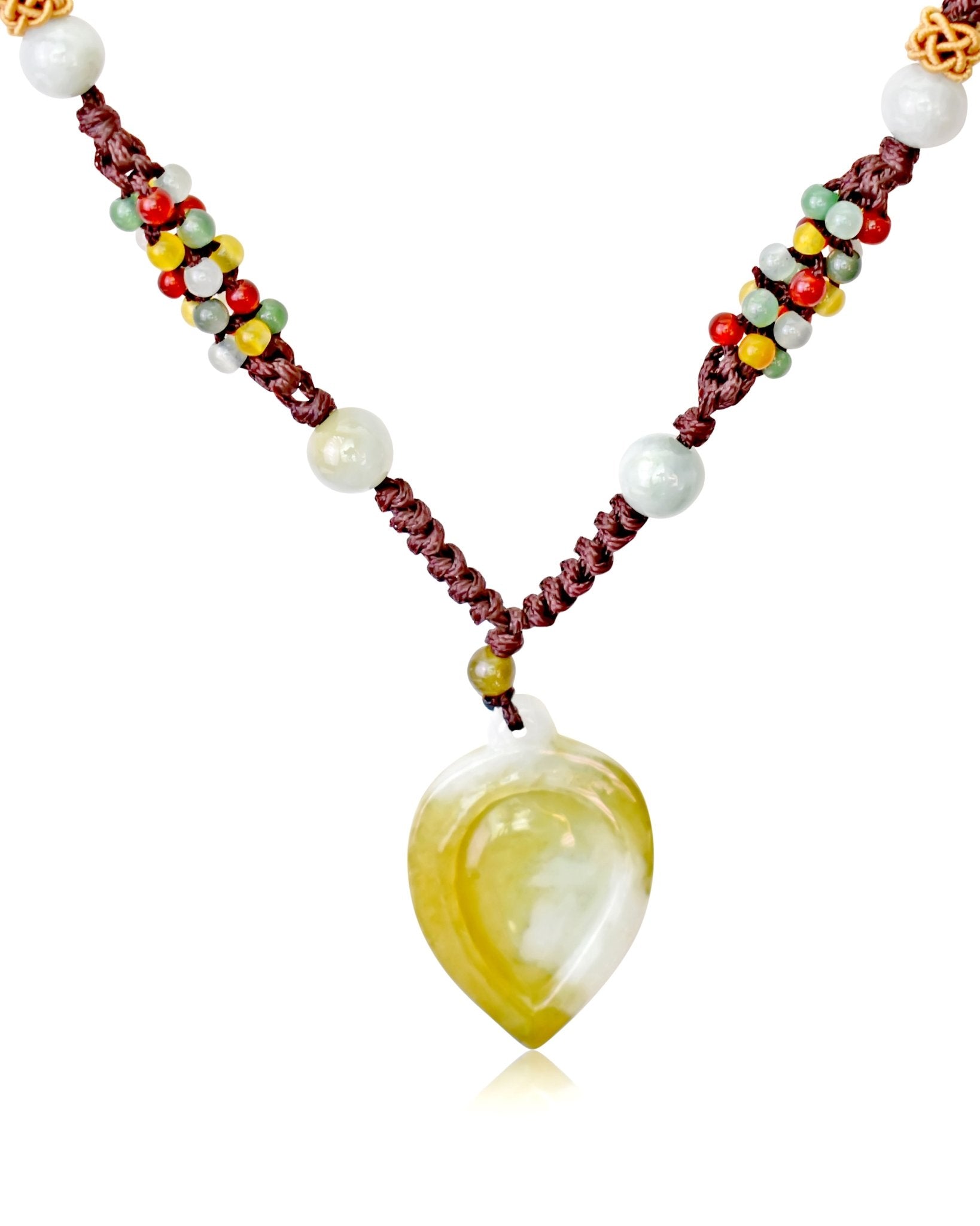 Unlock Your Magical Potential with the Clover Shape Jade NecklaceNecklacesSerenity Jade