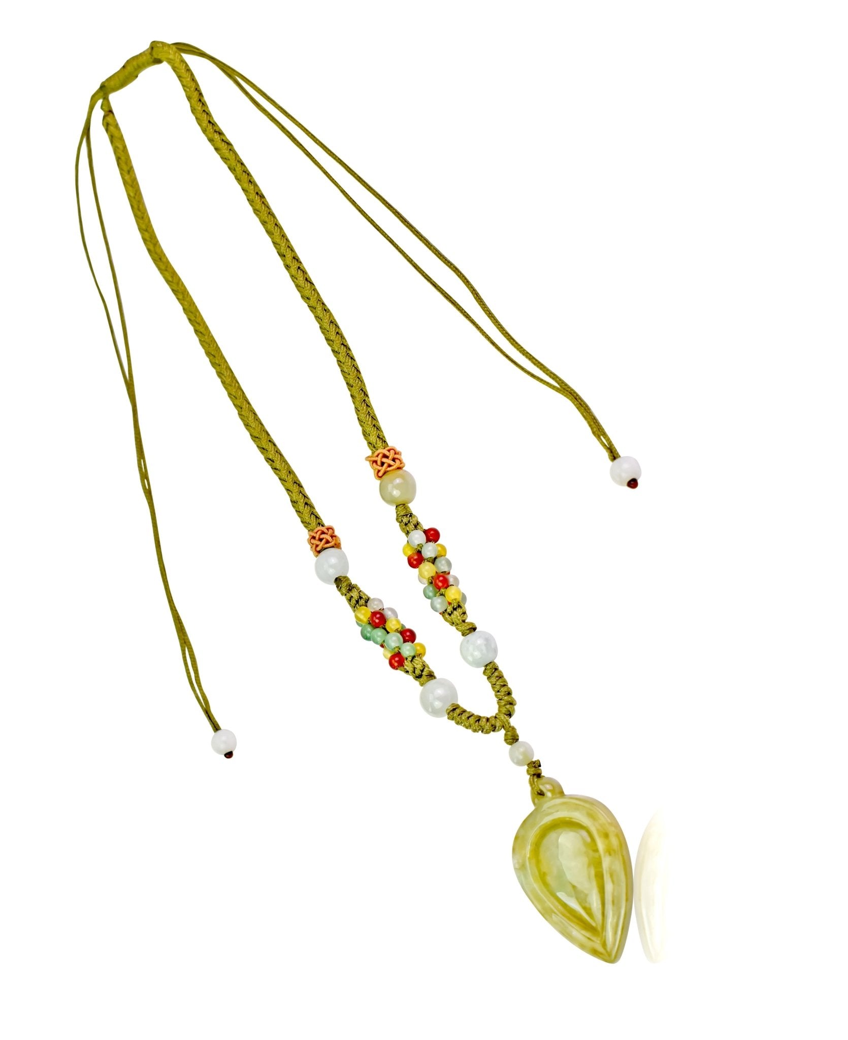 Unlock Your Magical Potential with the Clover Shape Jade NecklaceNecklacesSerenity Jade