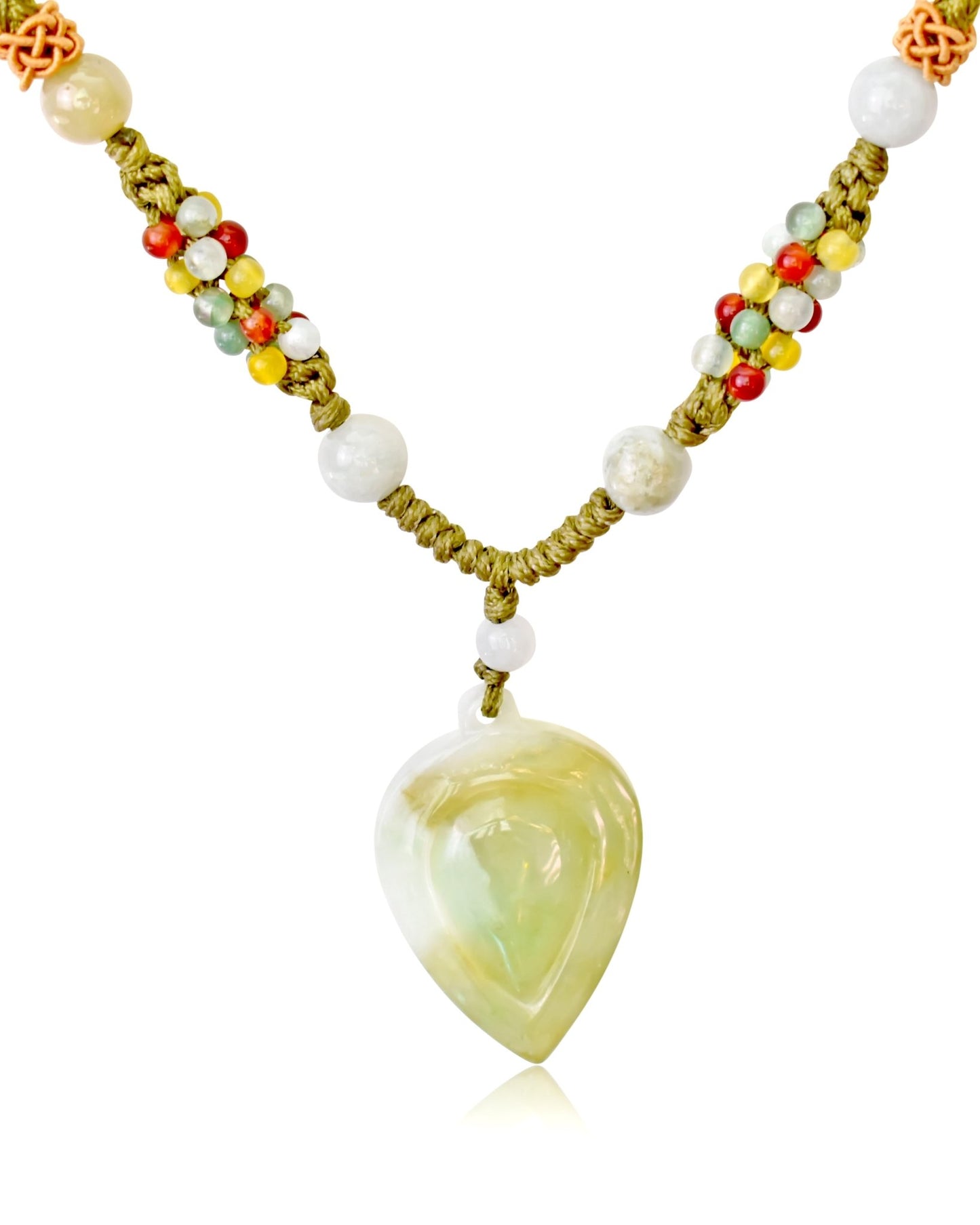 Unlock Your Magical Potential with the Clover Shape Jade NecklaceNecklacesSerenity Jade