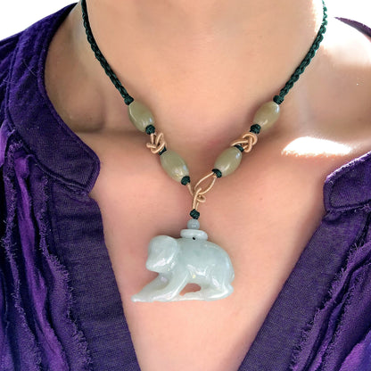 Handcrafted Polar bear a spiritual protection jewelry for unisex handmade fine jewelry for strength and resilience gift