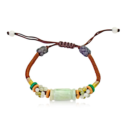 Tube Bracelet A Healing Bracelets For Women Nephrite Bracelet Mystical Energy Birthday Day Gift